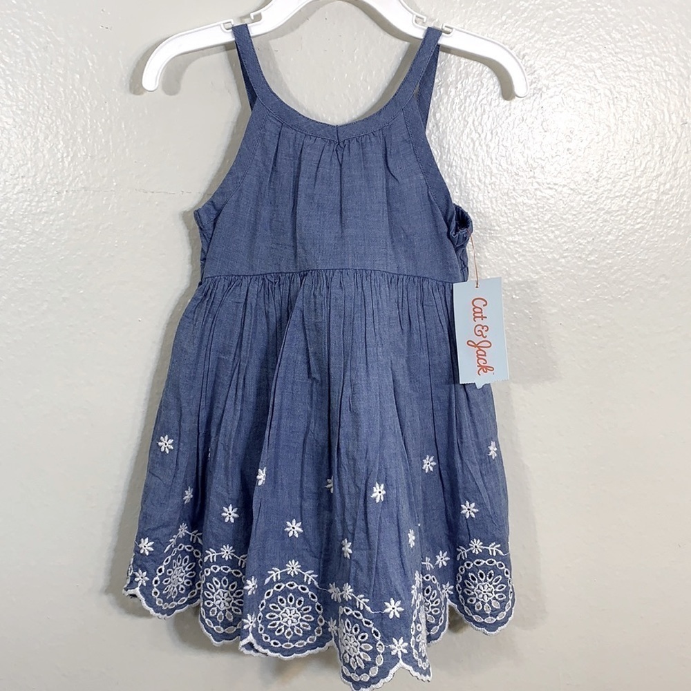 CAT AND JACK DRESS/ UNDERPANTS